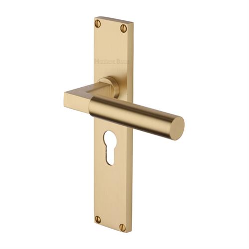 BAUHAUS LEVER HANDLE ON BACKPLATE